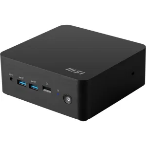 MSI Cubi NUC 1M-045XRU мини-ПК, Core 3 100U, 8 ГБ DDR5, 512 ГБ SSD, без ОС, черный (МСИ) MSI Cubi NUC 1M-045XRU мини-ПК, Core 3 100U, 8 ГБ DDR5, 512 ГБ SSD, без ОС, черный (МСИ)